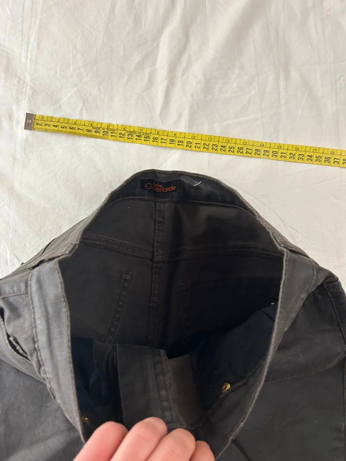 Vintage high-waisted Julie Guerlande jeans – photo 9
